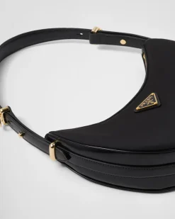 Mujer Prada PRADA ARQUE’|MINIBOLSOS^Bandolera Arqué De Re-nylon Y Piel Cepillada