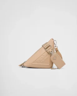 Mujer Prada BOLSOS DE HOMBRO|BOLSOS DE HOMBRO^Bandolera Triangular De Piel