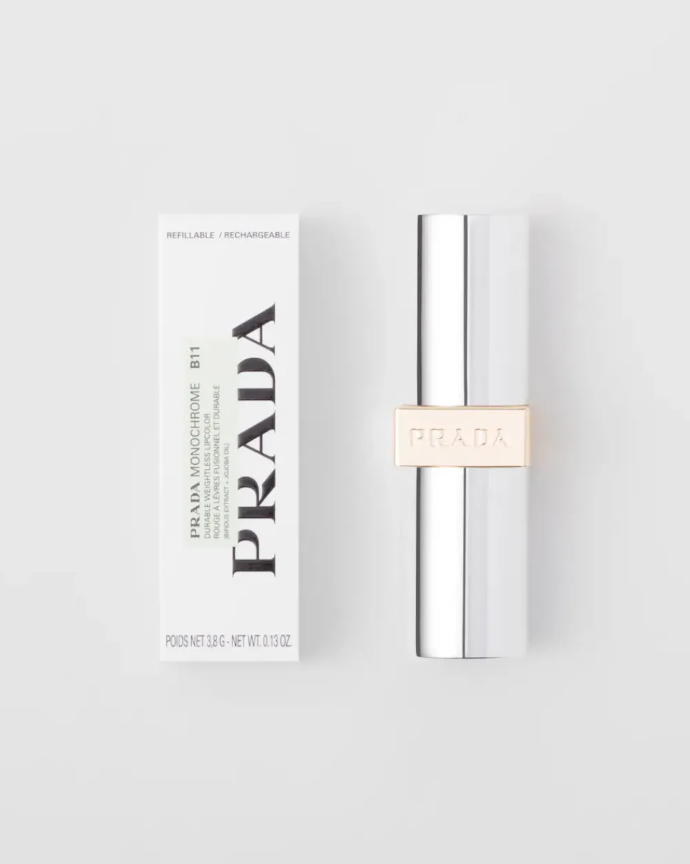 Prada LABIOS^Barra De Labios Monochrome Hyper Matte - B11 - Alabaster