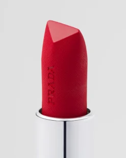 Prada LABIOS^Barra De Labios Monochrome Hyper Matte - R27 - Rubino