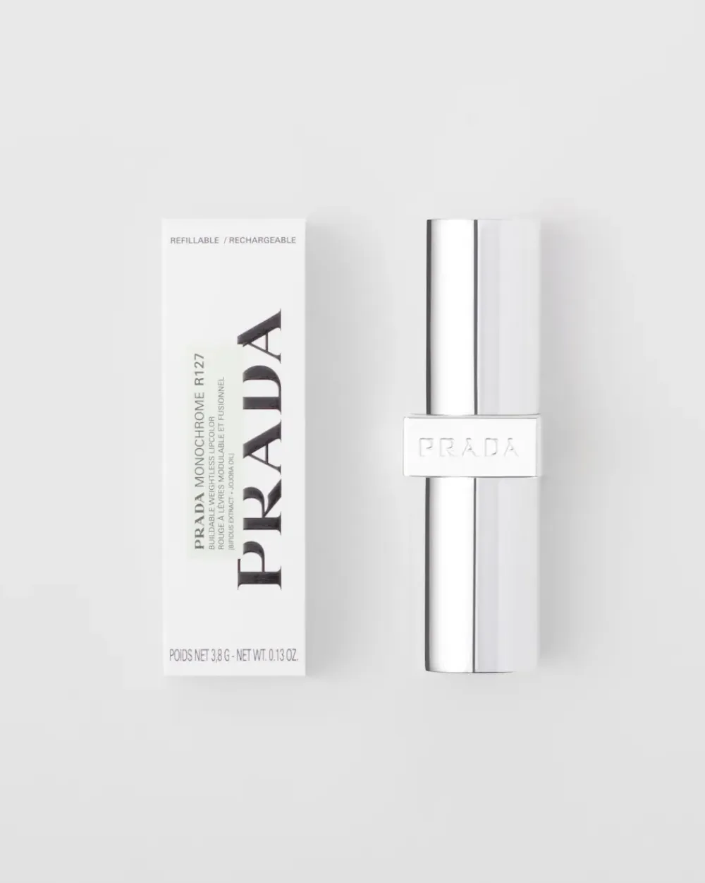 Prada LABIOS^Barra De Labios Monochrome Soft Matte - R127 - Carminio