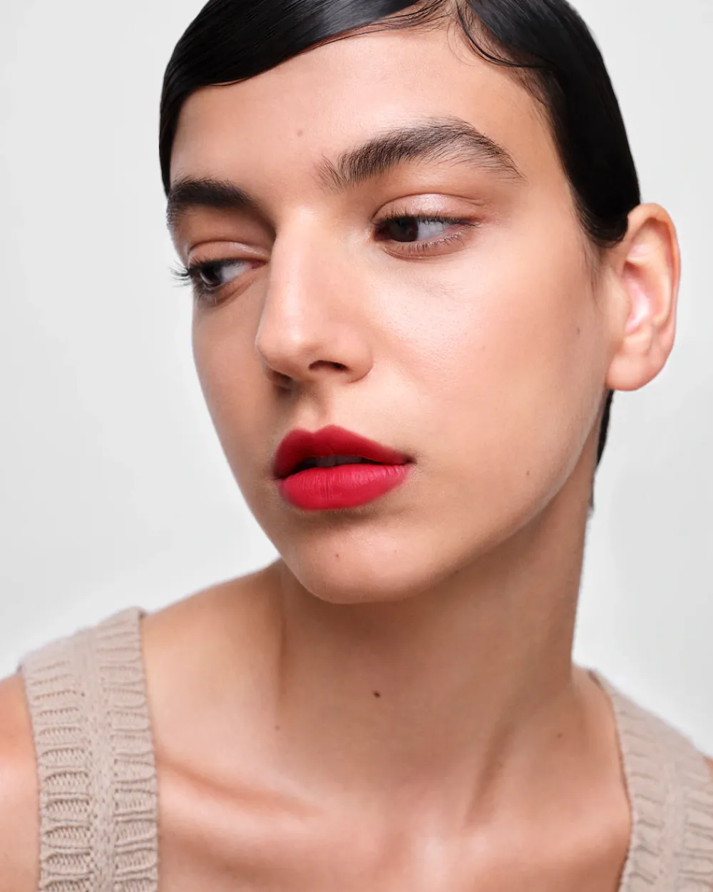 Prada LABIOS^Barra De Labios Monochrome Soft Matte - R127 - Carminio