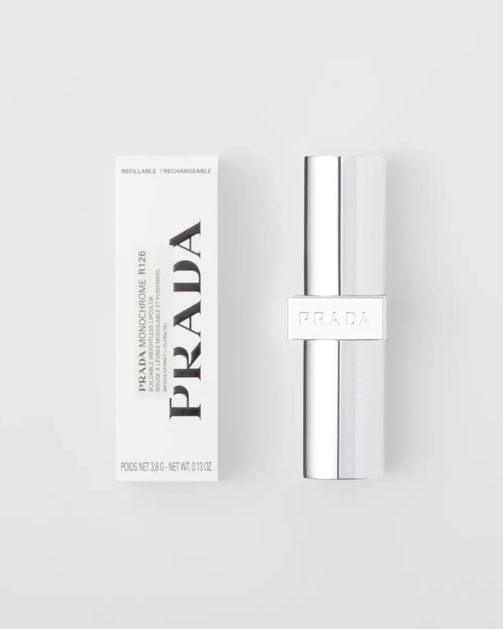 Prada LABIOS^Barra De Labios Monochrome Soft Matte - R126 - Scarlatto