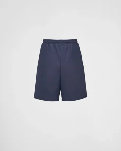 Hombre Prada ROPA DE PIEL^Bermudas De Napa