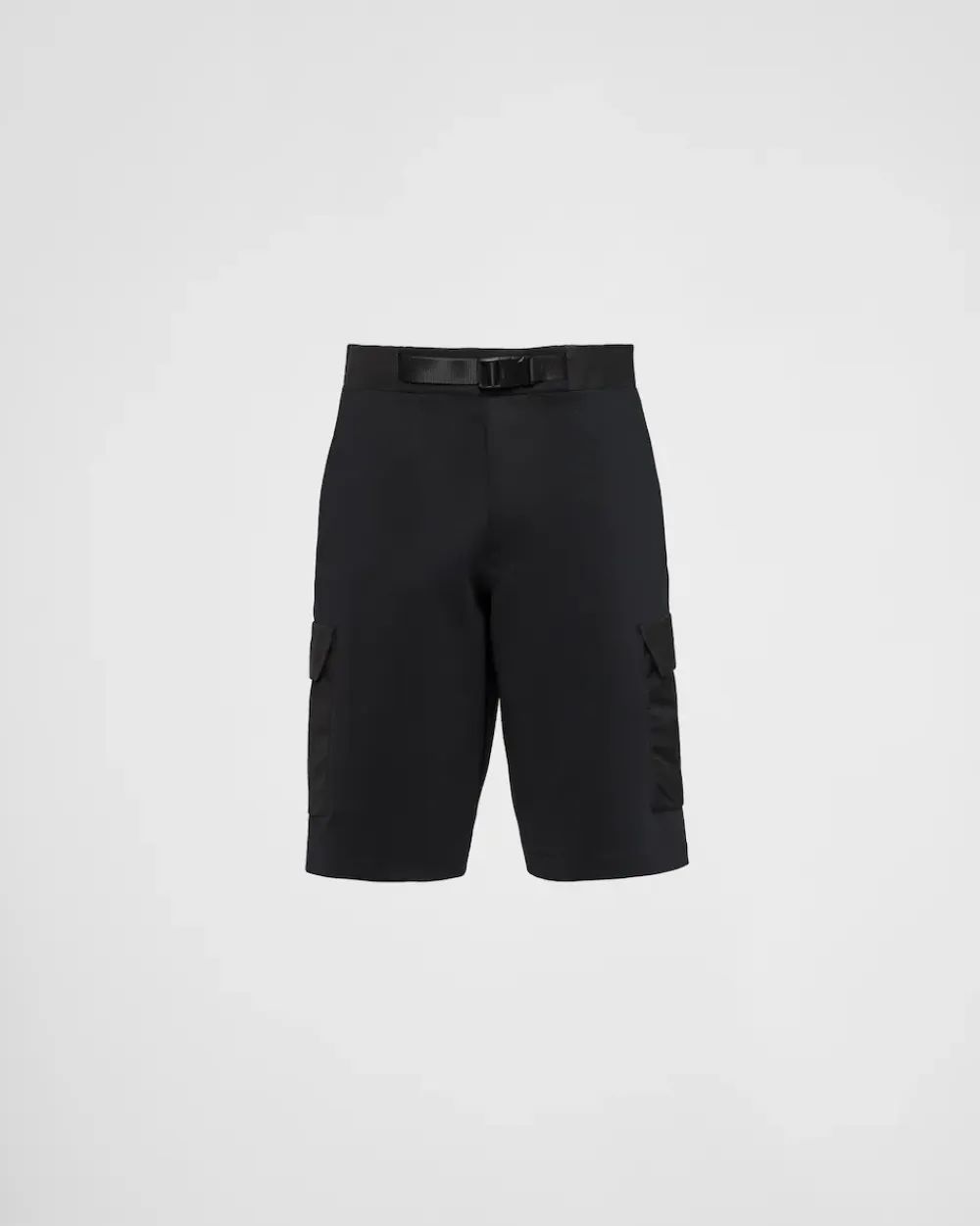 Hombre Prada ROPA^Bermudas De Punto Técnico Reciclado