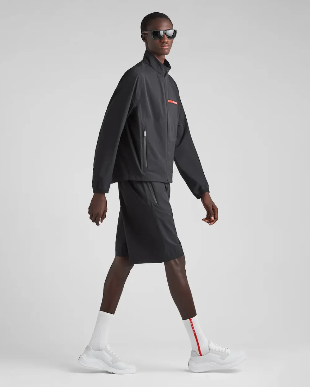 Hombre Prada ROPA^Bermudas En Bi-stretch Ligero