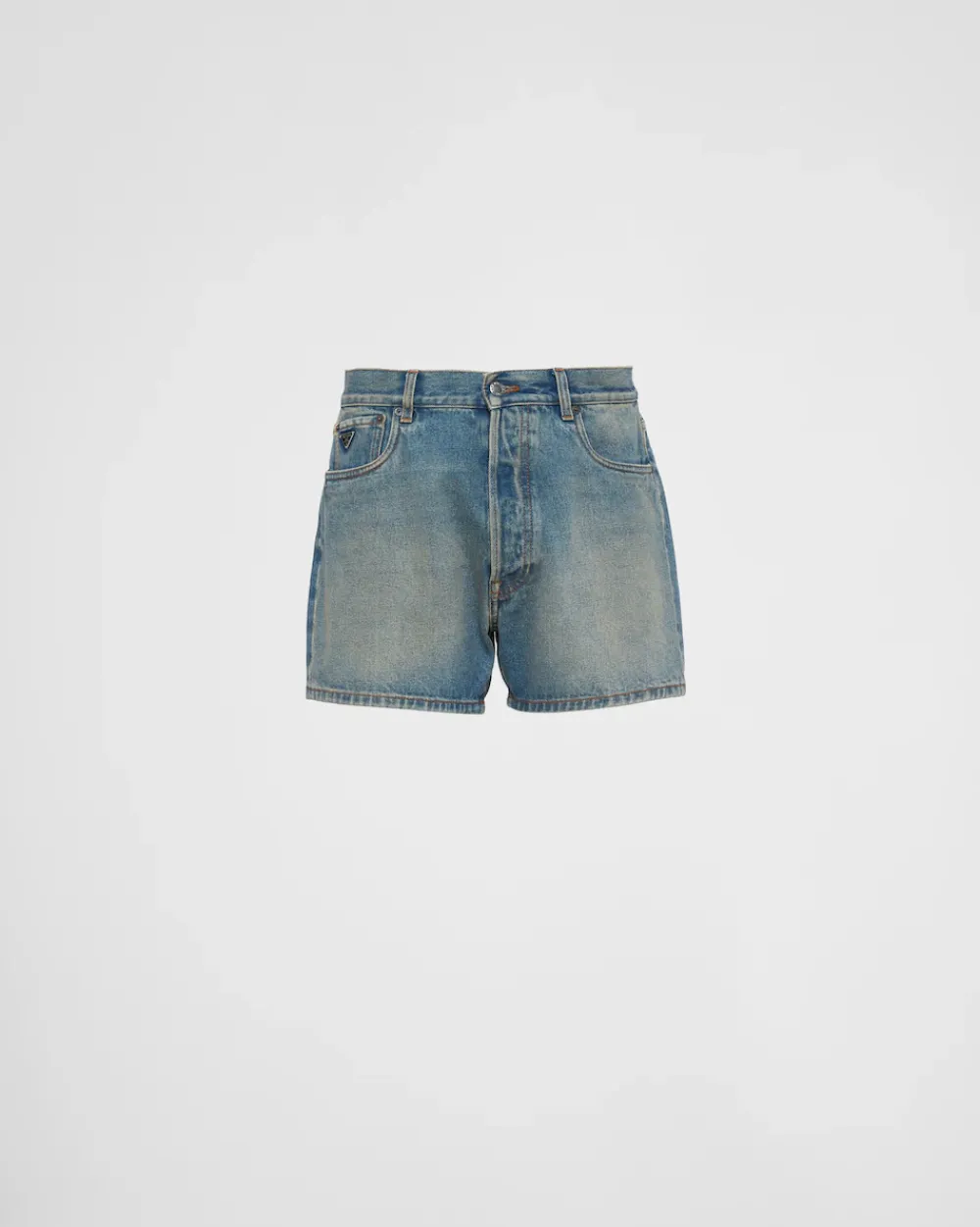 Hombre Prada TEJIDO VAQUERO^Bermudas Vaqueras