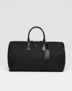 Mujer/Hombre Prada BOLSOS DE VIAJE|BOLSOS DE VIAJE^Bolsa De Lona De Re-nylon Y Piel Cepillada