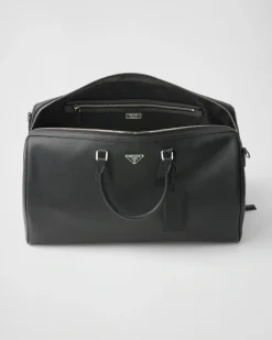 Mujer/Hombre Prada BOLSOS DE VIAJE|BOLSOS DE VIAJE^Bolsa De Lona En Piel Saffiano