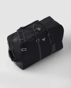 Mujer/Hombre Prada BOLSOS DE VIAJE|BOLSOS DE VIAJE^Bolsa De Lona En Piel Saffiano Y Re-nylon