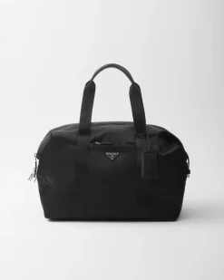 Mujer/Hombre Prada COLECCIÓN MASCULINA|BOLSOS DE VIAJE^Bolsa De Lona En Piel Saffiano Y Re-nylon
