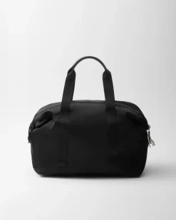Mujer/Hombre Prada COLECCIÓN MASCULINA|BOLSOS DE VIAJE^Bolsa De Lona En Piel Saffiano Y Re-nylon