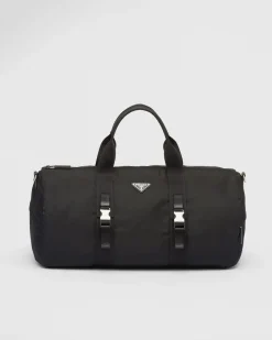 Mujer Prada COLECCIÓN MASCULINA|BOLSOS DE VIAJE^Bolsa De Lona En Piel Saffiano Y Re-nylon
