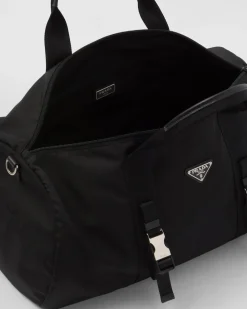 Mujer Prada COLECCIÓN MASCULINA|BOLSOS DE VIAJE^Bolsa De Lona En Piel Saffiano Y Re-nylon