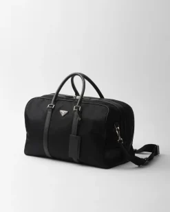 Mujer/Hombre Prada BOLSOS DE VIAJE|BOLSOS DE VIAJE^Bolsa De Piel Saffiano Y Re-nylon