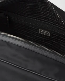 Mujer/Hombre Prada BOLSOS DE VIAJE|BOLSOS DE VIAJE^Bolsa De Piel Saffiano Y Re-nylon