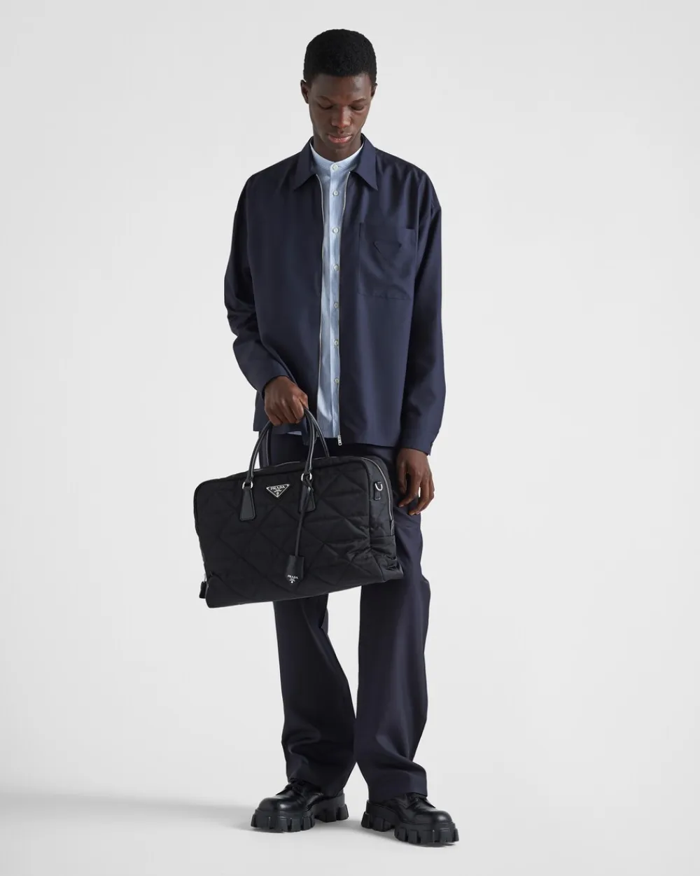 Mujer/Hombre Prada COLECCIÓN MASCULINA|BOLSOS DE VIAJE^Bolsa De Viaje Con Acolchado De Re-nylon