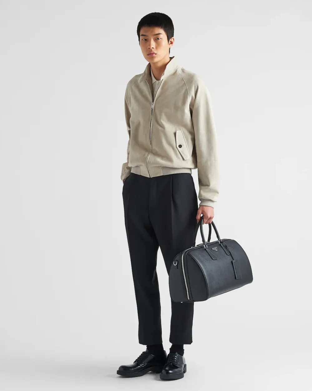 Mujer/Hombre Prada BOLSOS DE VIAJE|BOLSOS DE VIAJE^Bolsa De Viaje De Piel Saffiano