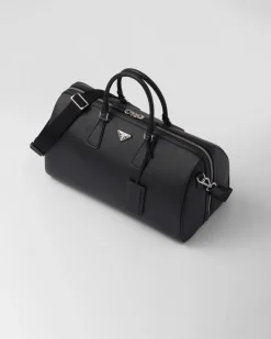 Mujer/Hombre Prada BOLSOS DE VIAJE|BOLSOS DE VIAJE^Bolsa De Viaje De Piel Saffiano