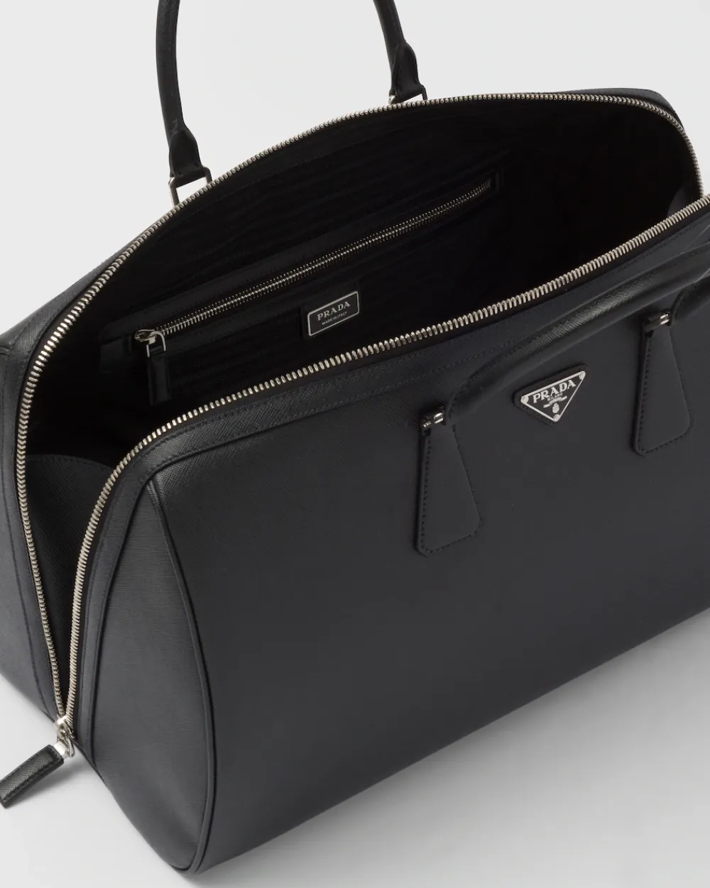 Mujer/Hombre Prada BOLSOS DE VIAJE|BOLSOS DE VIAJE^Bolsa De Viaje De Piel Saffiano