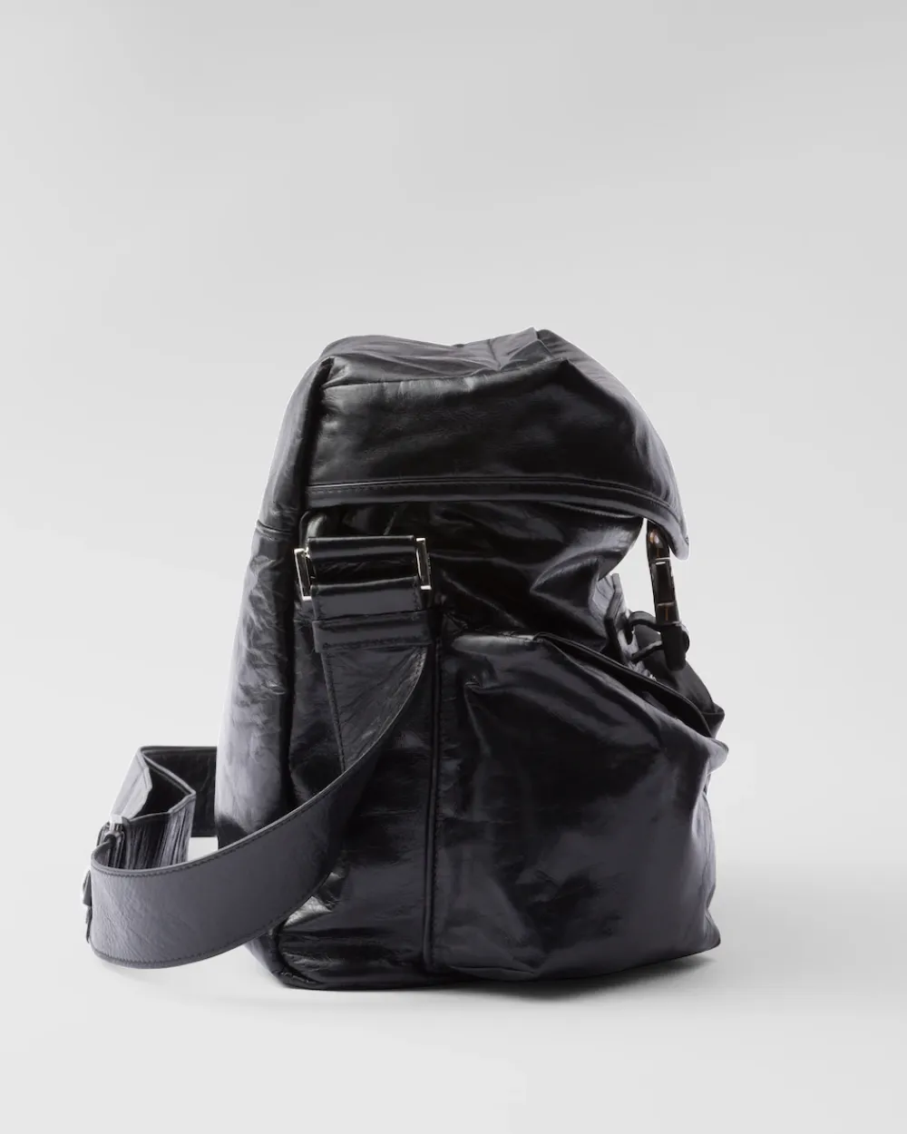 Hombre Prada BOLSOS MENSAJEROS^Bolso Bandolera De Piel