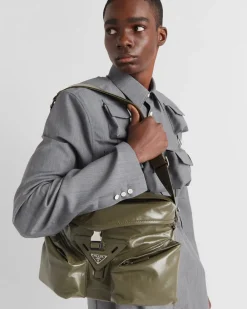 Hombre Prada BOLSOS MENSAJEROS^Bolso Bandolera De Piel