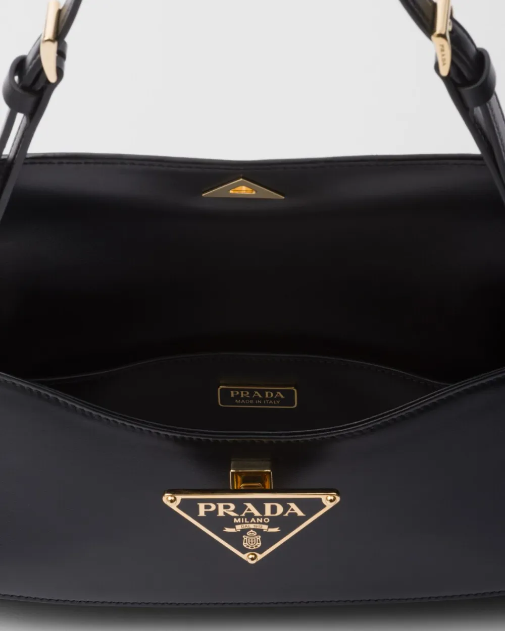 Mujer Prada BOLSOS DE HOMBRO|BOLSOS DE HOMBRO^Bolso Bandolera De Piel