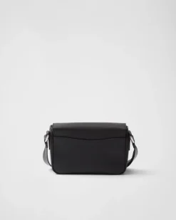 Hombre Prada BOLSOS MENSAJEROS^Bolso Bandolera De Piel Saffiano