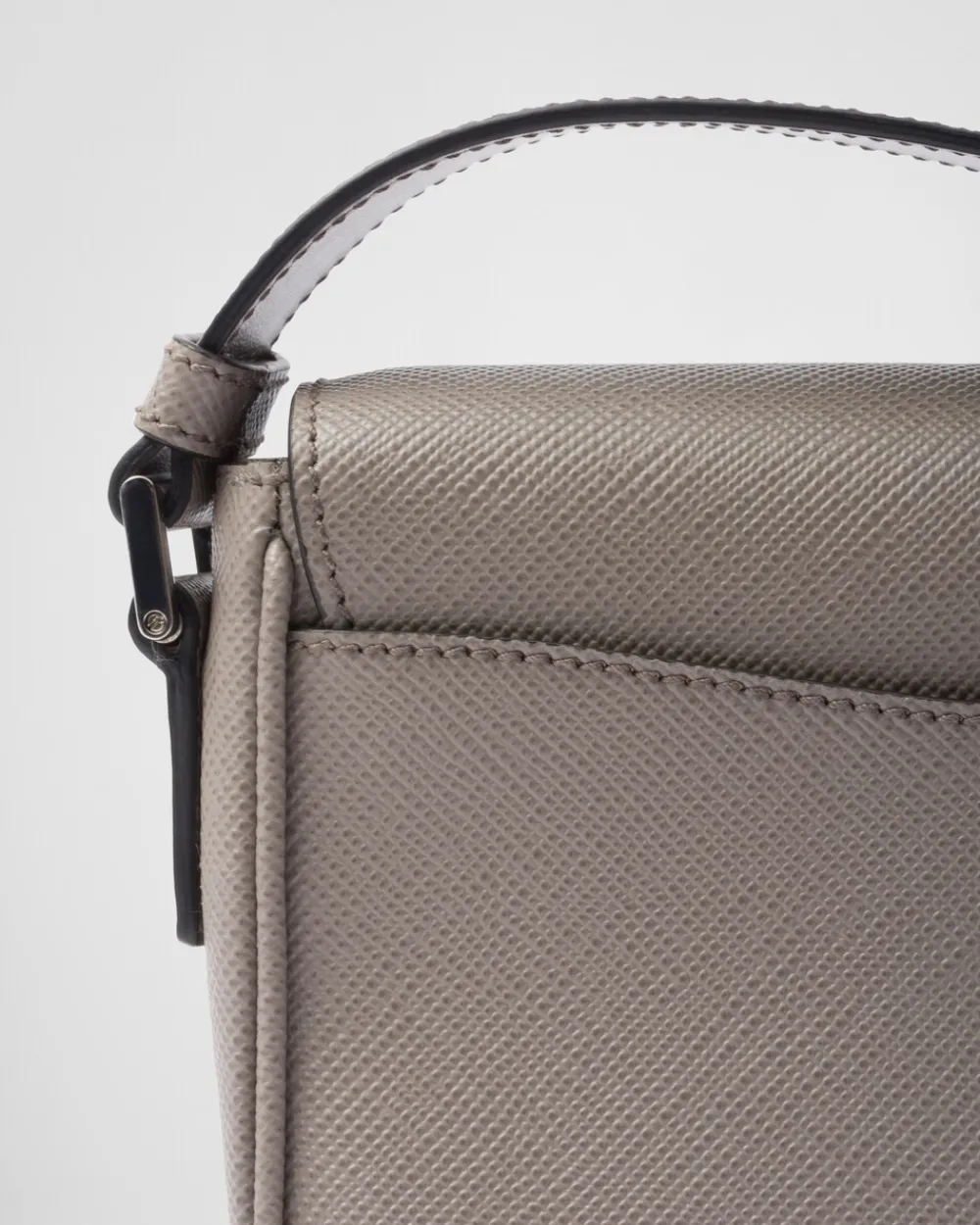 Hombre Prada BOLSOS MENSAJEROS^Bolso Bandolera De Piel Saffiano