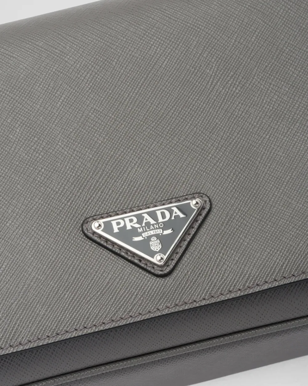 Hombre Prada BOLSOS MENSAJEROS^Bolso Bandolera De Piel Saffiano