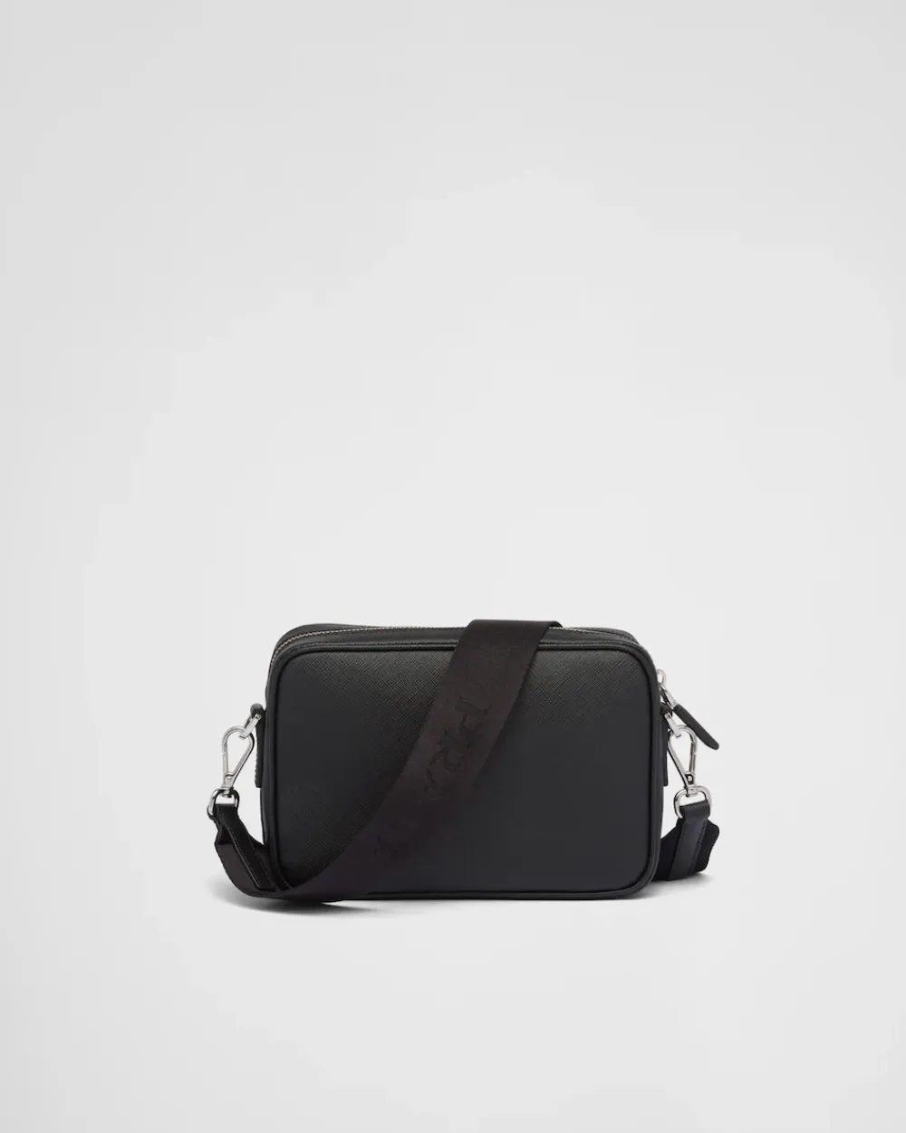 Hombre Prada BOLSOS MENSAJEROS^Bolso Bandolera De Piel Saffiano