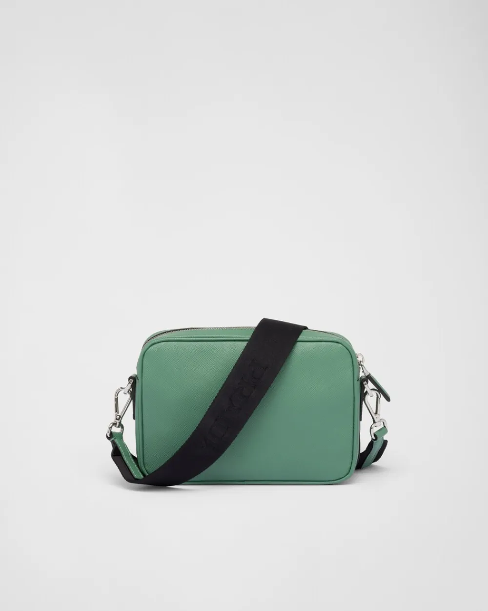Hombre Prada BOLSOS MENSAJEROS^Bolso Bandolera De Piel Saffiano