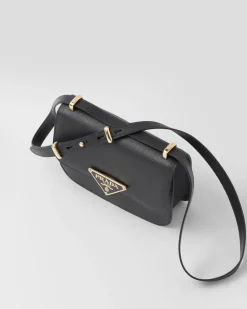 Mujer Prada BOLSOS DE HOMBRO|BOLSOS DE HOMBRO^Bolso Bandolera De Piel Saffiano