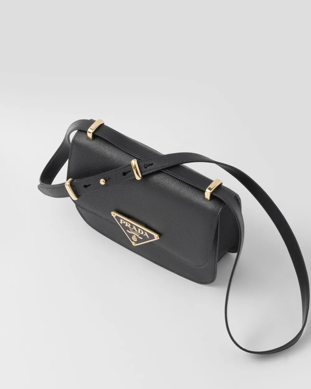 Mujer Prada BOLSOS DE HOMBRO|BOLSOS DE HOMBRO^Bolso Bandolera De Piel Saffiano