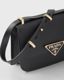 Mujer Prada BOLSOS DE HOMBRO|BOLSOS DE HOMBRO^Bolso Bandolera De Piel Saffiano