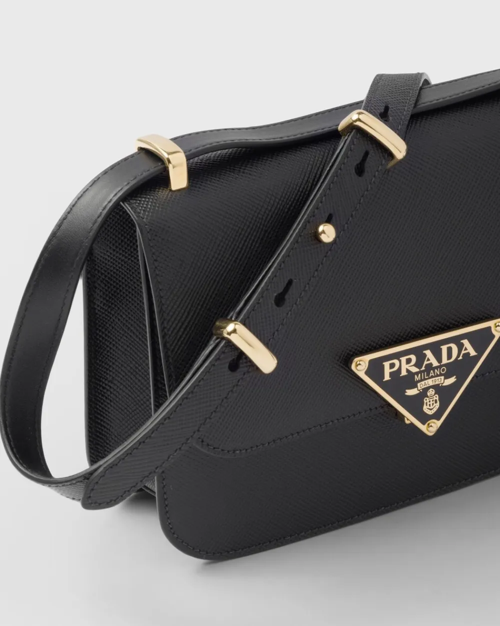 Mujer Prada BOLSOS DE HOMBRO|BOLSOS DE HOMBRO^Bolso Bandolera De Piel Saffiano