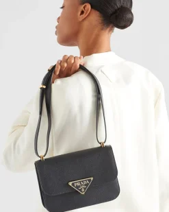 Mujer Prada BOLSOS DE HOMBRO|BOLSOS DE HOMBRO^Bolso Bandolera De Piel Saffiano