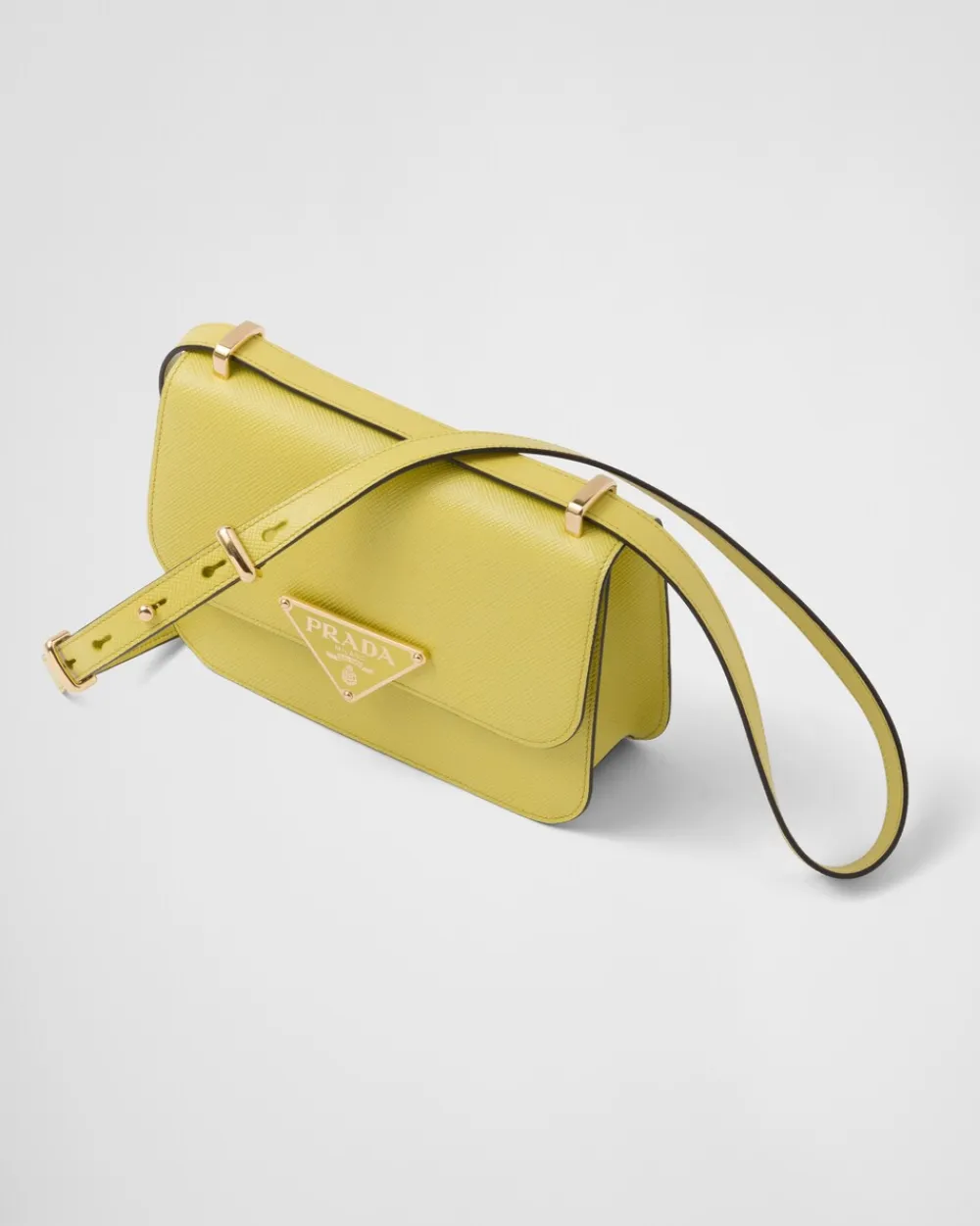 Mujer Prada BOLSOS DE HOMBRO|BOLSOS DE HOMBRO^Bolso Bandolera De Piel Saffiano