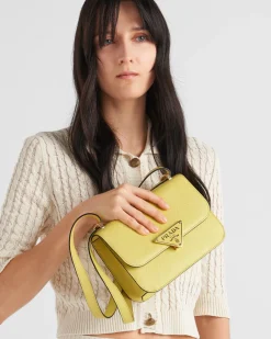 Mujer Prada BOLSOS DE HOMBRO|BOLSOS DE HOMBRO^Bolso Bandolera De Piel Saffiano