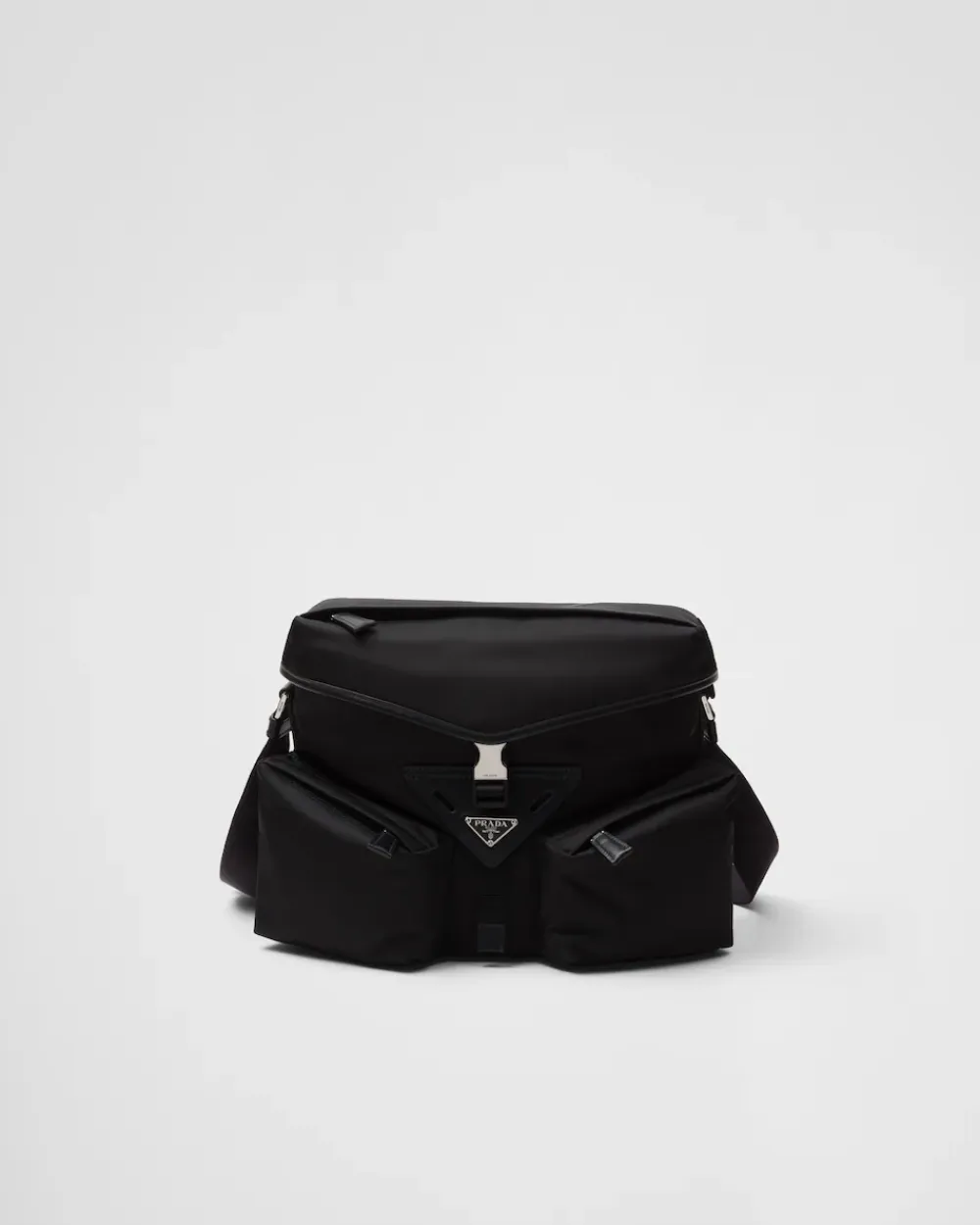 Hombre Prada BOLSOS MENSAJEROS^Bolso Bandolera De Re-nylon Y Piel