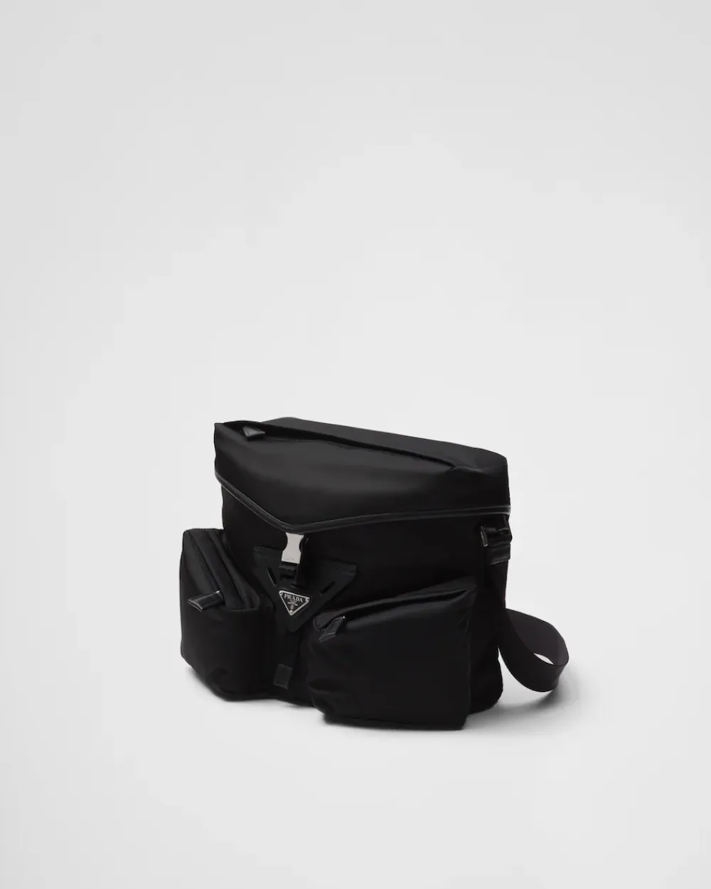 Hombre Prada BOLSOS MENSAJEROS^Bolso Bandolera De Re-nylon Y Piel