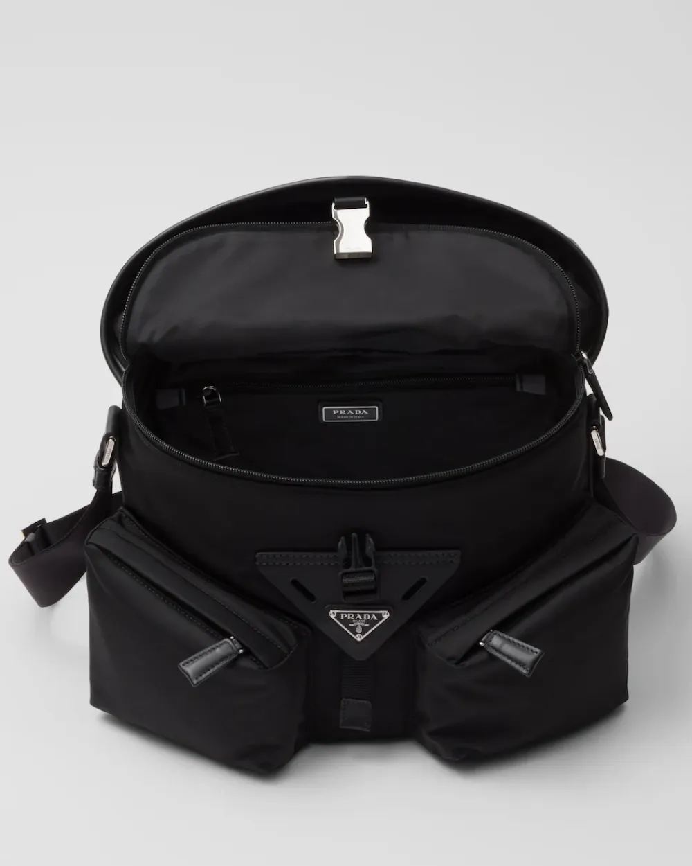 Hombre Prada BOLSOS MENSAJEROS^Bolso Bandolera De Re-nylon Y Piel