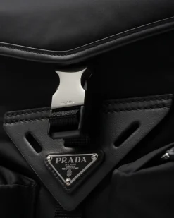 Hombre Prada BOLSOS MENSAJEROS^Bolso Bandolera De Re-nylon Y Piel