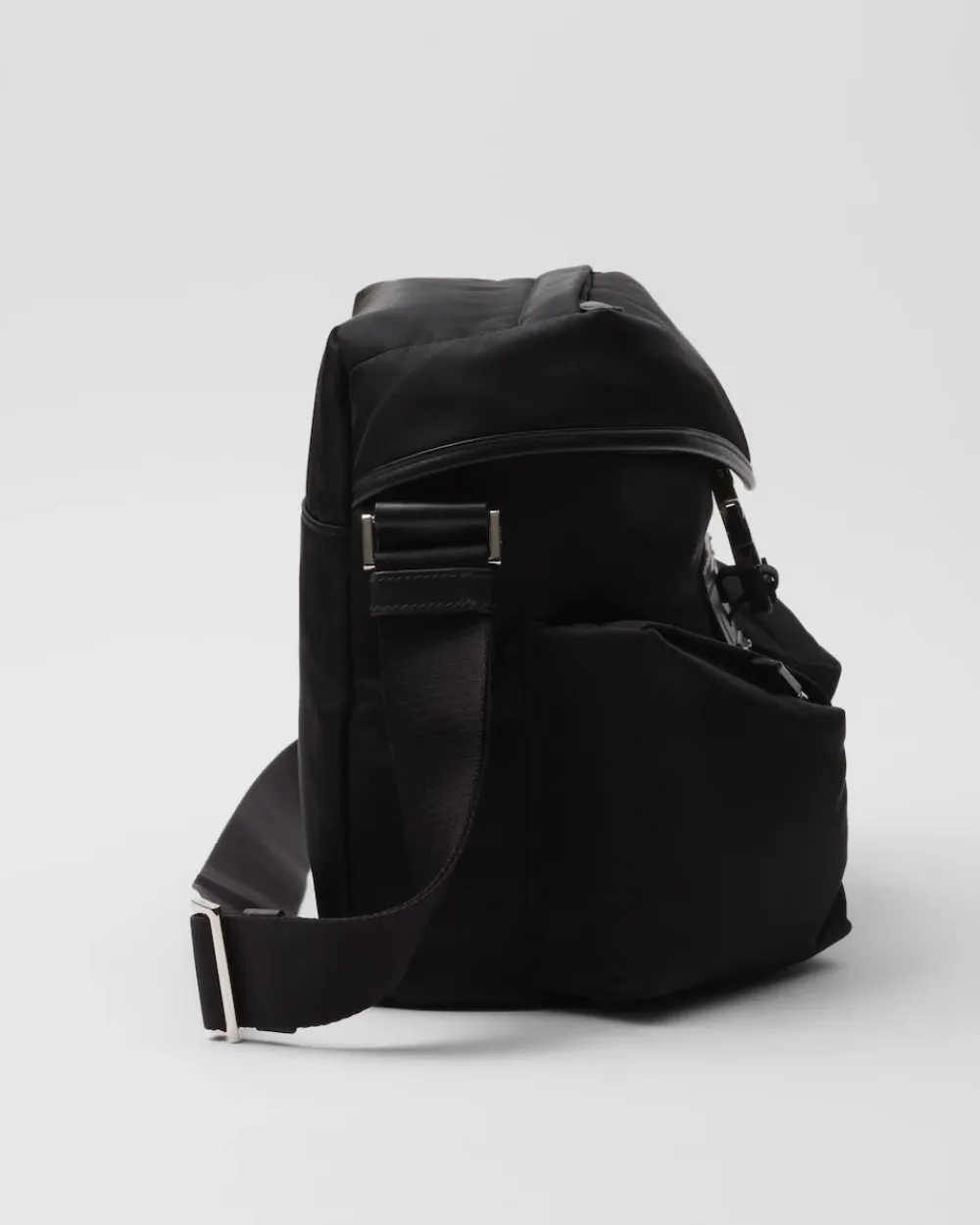 Hombre Prada BOLSOS MENSAJEROS^Bolso Bandolera De Re-nylon Y Piel