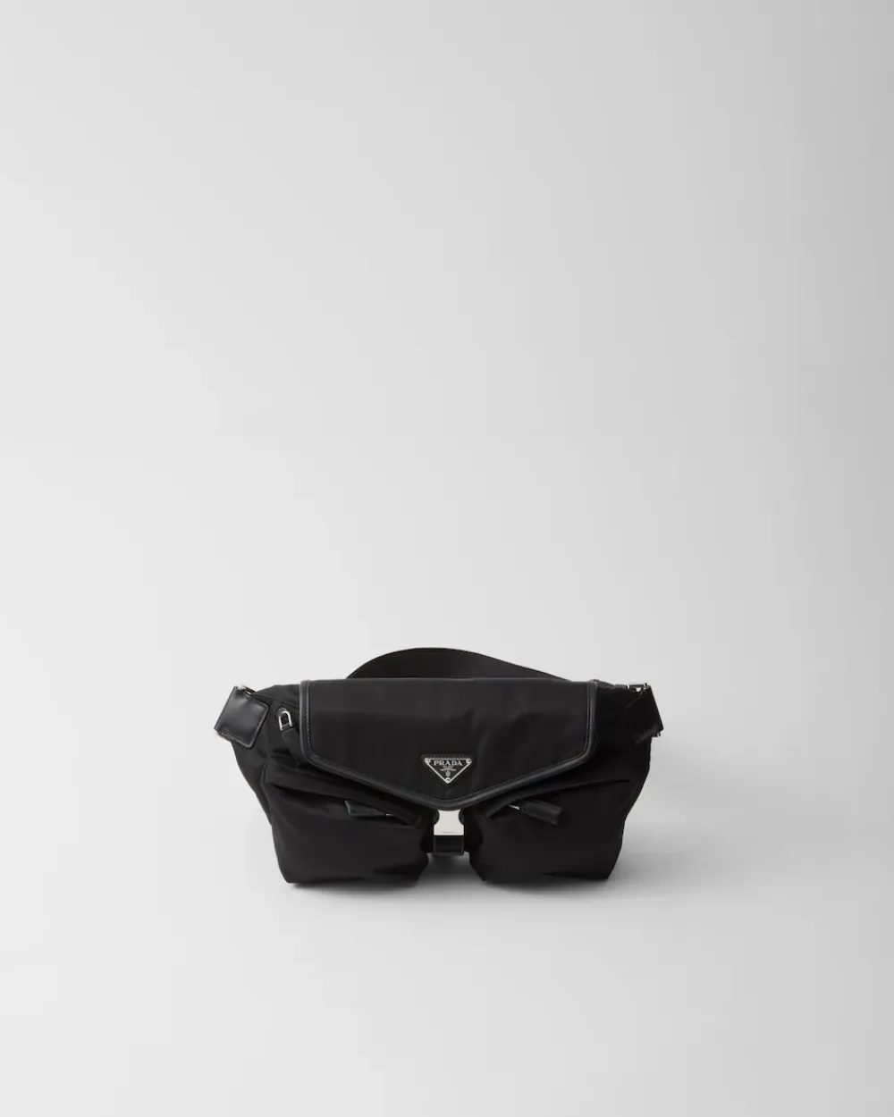 Hombre Prada BOLSOS MENSAJEROS|MOCHILAS Y RIÑONERAS^Bolso Bandolera De Re-nylon Y Piel