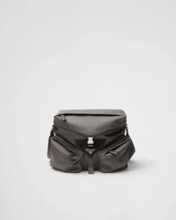 Hombre Prada BOLSOS MENSAJEROS^Bolso Bandolera De Re-nylon Y Piel