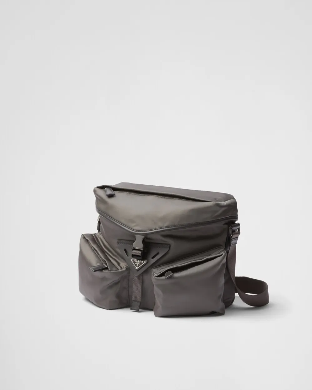 Hombre Prada BOLSOS MENSAJEROS^Bolso Bandolera De Re-nylon Y Piel