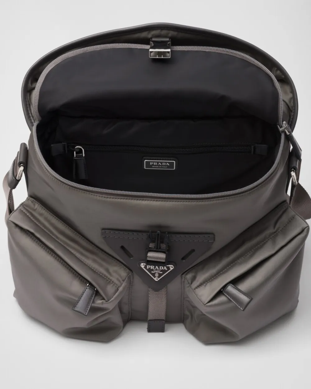 Hombre Prada BOLSOS MENSAJEROS^Bolso Bandolera De Re-nylon Y Piel