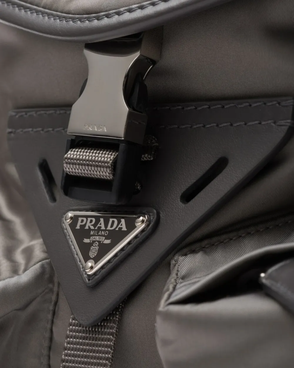 Hombre Prada BOLSOS MENSAJEROS^Bolso Bandolera De Re-nylon Y Piel
