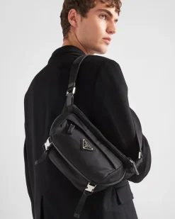 Hombre Prada COLECCIÓN MASCULINA|BOLSOS MENSAJEROS^Bolso Bandolera De Re-nylon Y Piel Saffiano